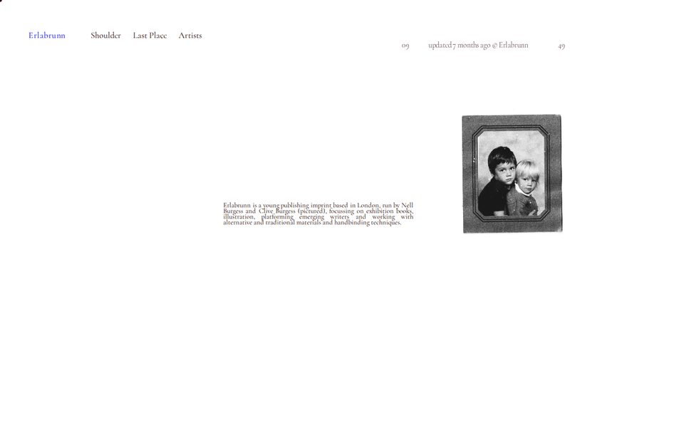 Erlabrunn homepage