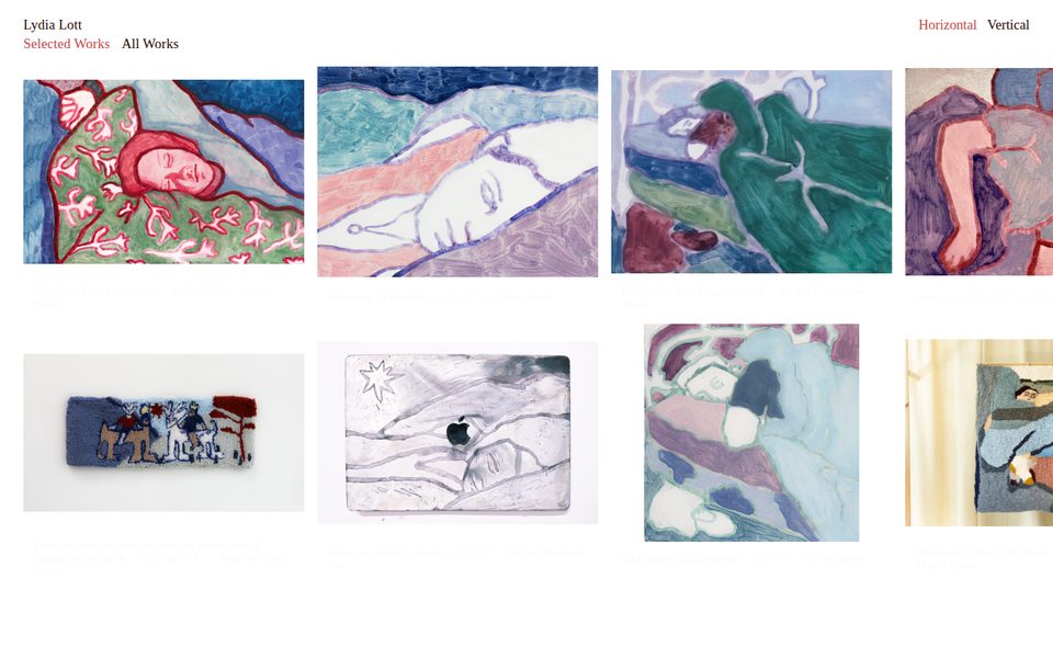 Lydia Lott homepage